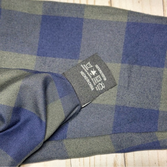 Dixxon Retired- Blue and Gray “O-Dark-30” Plaid Men's Shirt - Picture 4 of 4